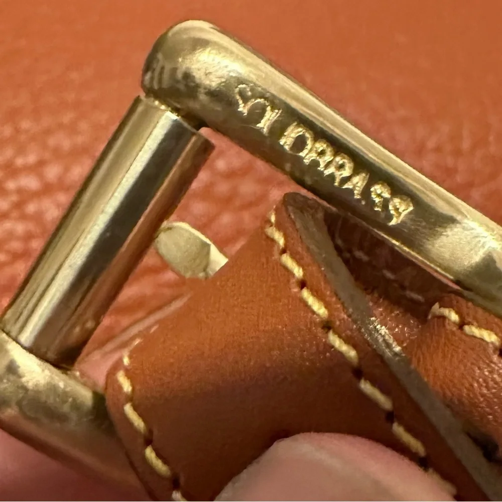 Vintage Dooney & Bourke peanut large carrier bag - Picture 5 of 11